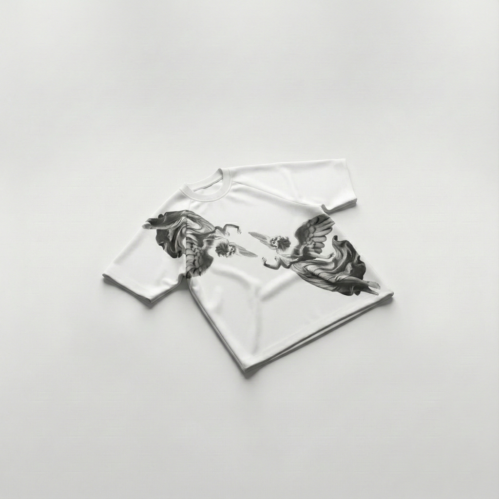 Tshirt Seamless Angels Monochrome Doble Jersey