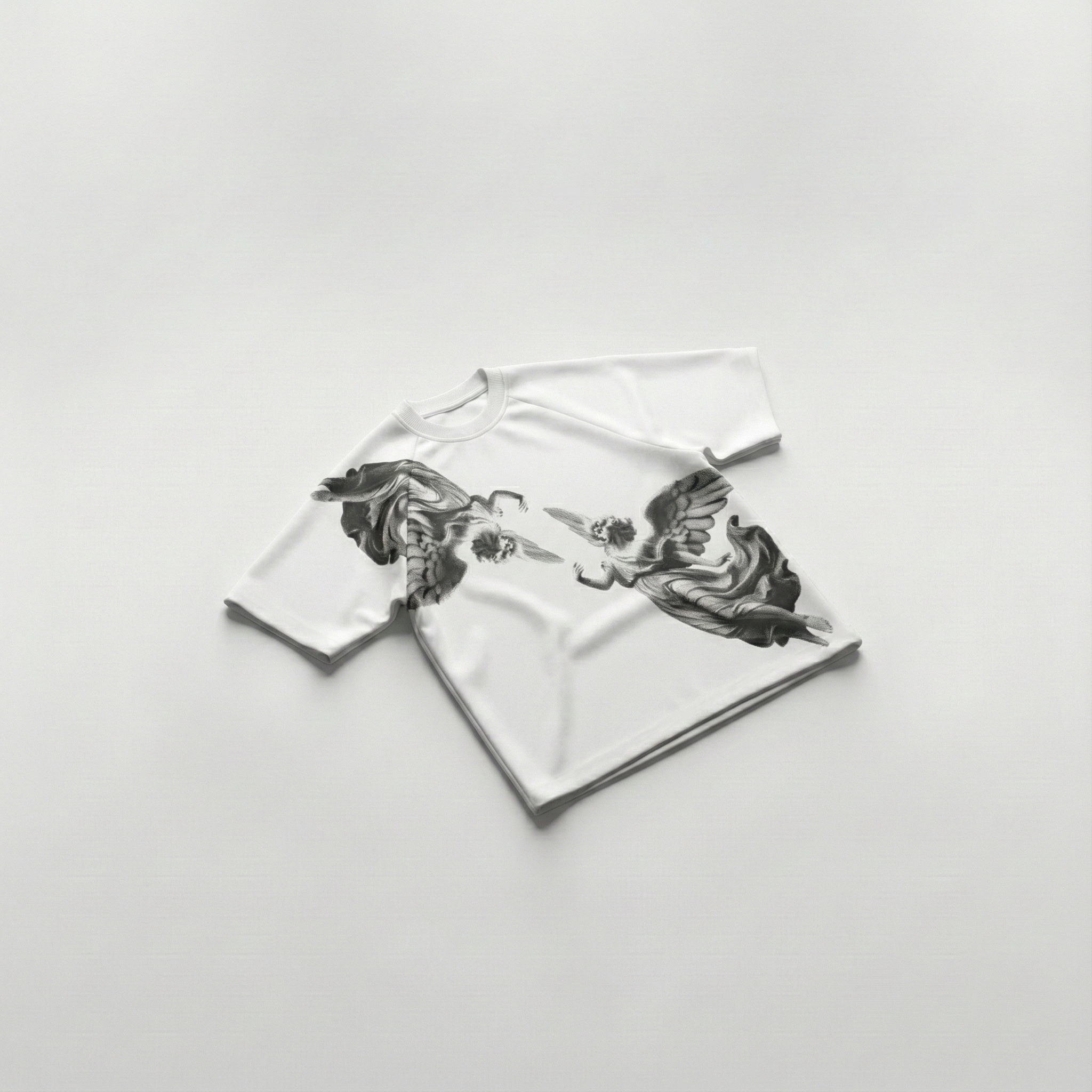 Tshirt Seamless Angels Monochrome Doble Jersey