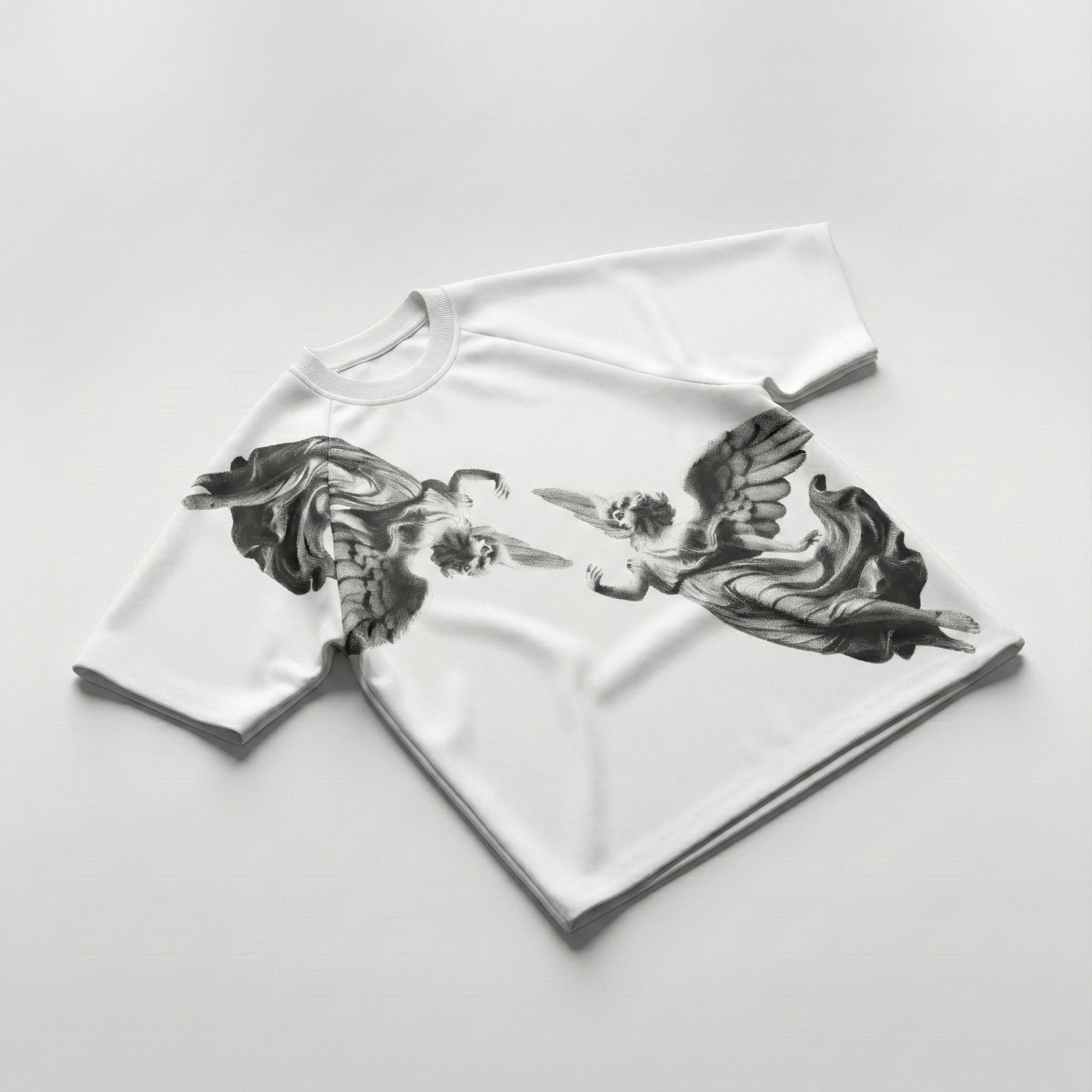 Tshirt Seamless Angels Monochrome Doble Jersey