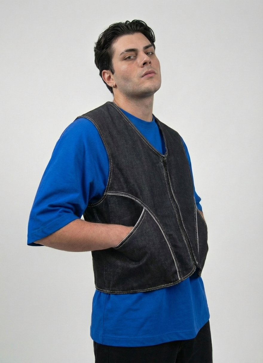 Fisherman Lines Denim 1 of 1