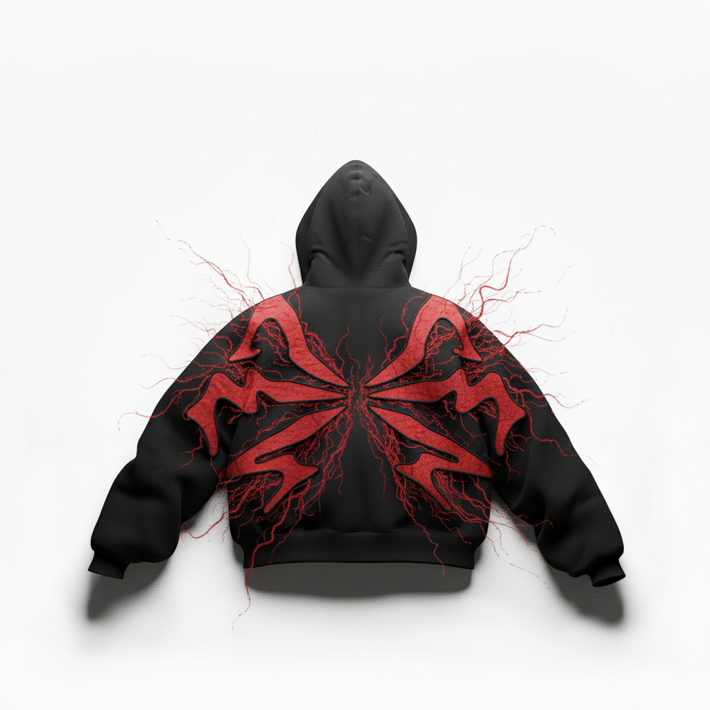 HOODIE BIG LOGO 437 RED