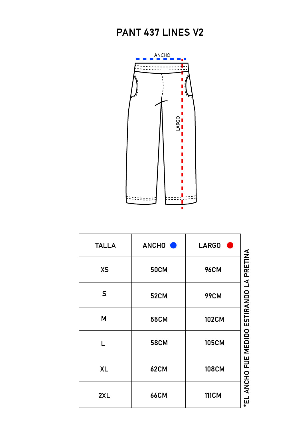 Pant Reflectante LINES V2 Colores